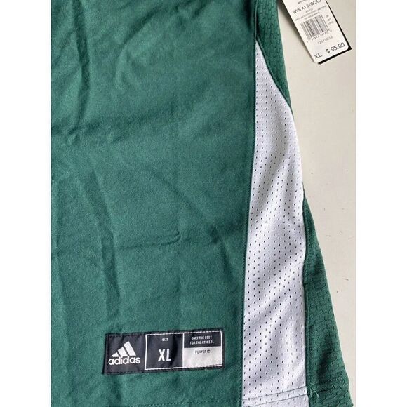 Adidas Woven Football Practice Jersey A1 Stock J Green GG7396 Men’s Sz XL NEW - Picture 2 of 14